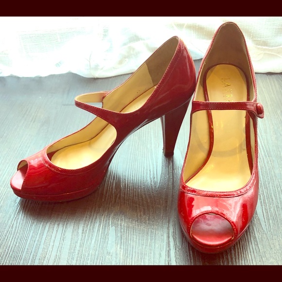 Ralph Lauren Shoes - Ralph Lauren Pump patent leather MaryJane heels